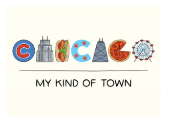 Chicago My Kind Of Town Postcard