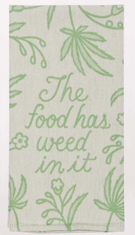 Weed Dish Towel 