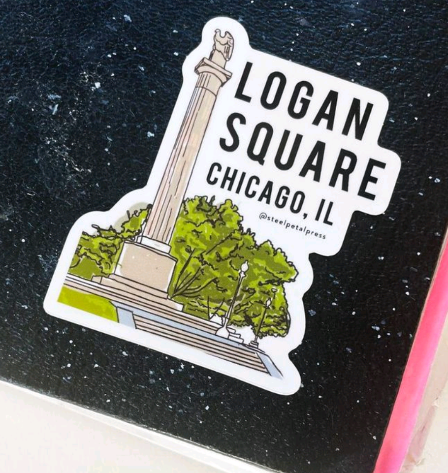 Logan Square Sticker 