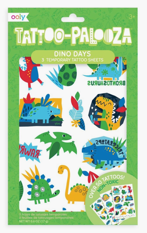 Dino Temporary Tattoos