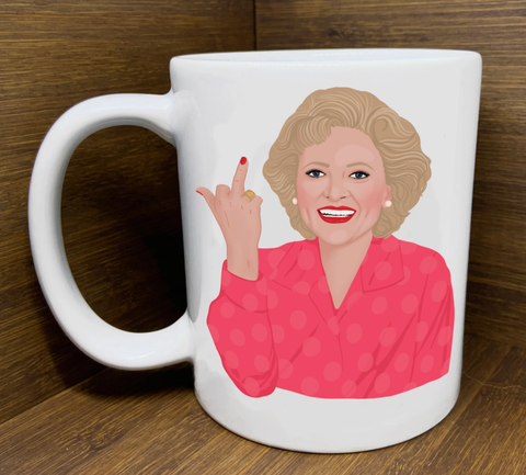 Betty White Bird Mug