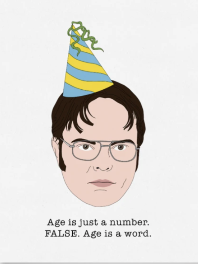 Dwight Schrute Birthday Card