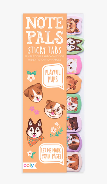 Sticky Tabs Dogs Playful Pups