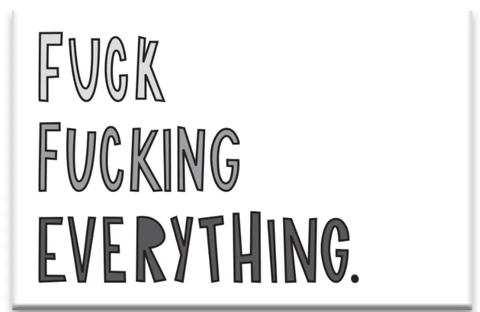 Fuck Everything Magnet