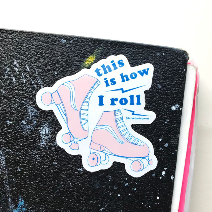 How I Roll Sticker