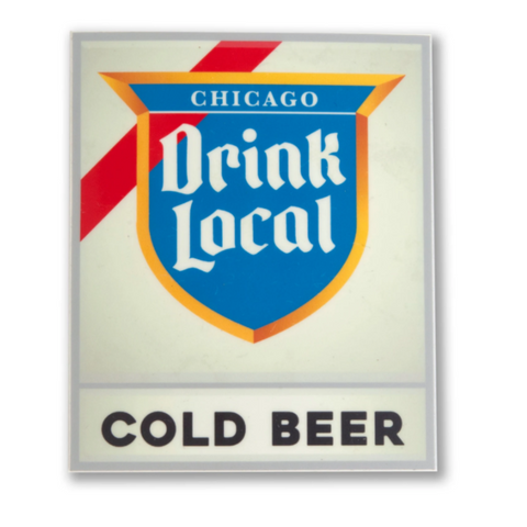 Drink Local Vinyl Sticker
