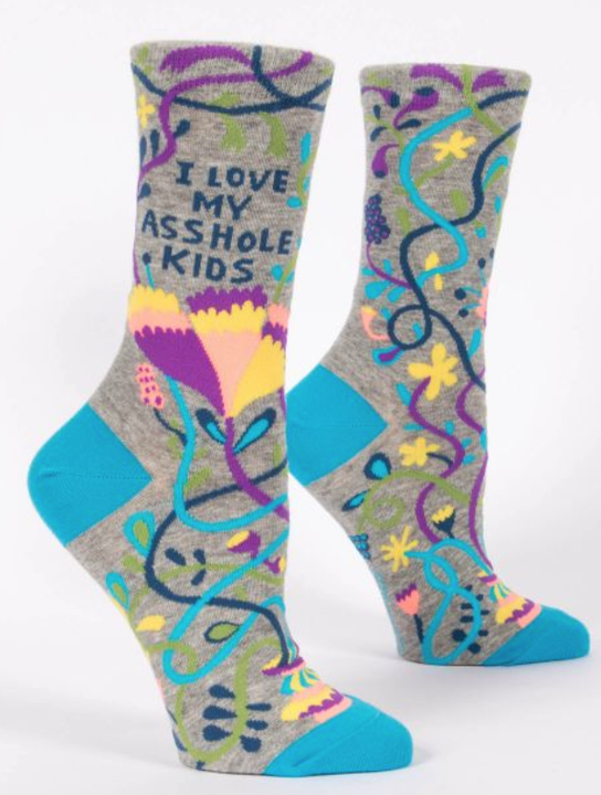 Love My Asshole Kids Socks 