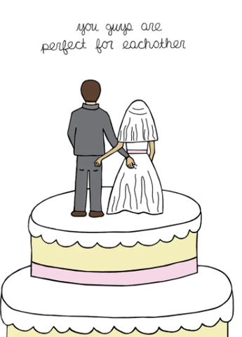 Perfect For Eachother Card