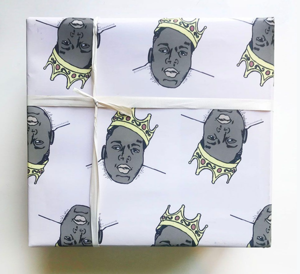 Biggie Wrap Gift Wrap - Steel Petal Press