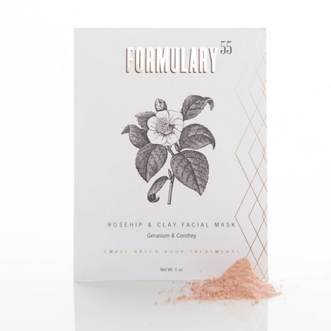 Rosehip And Clay Facial Face Mask
