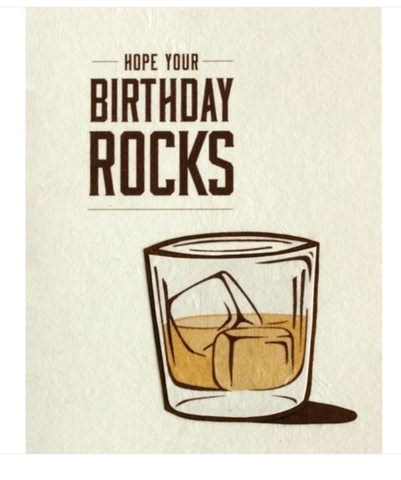 Hope Your Birthday Rocks Card 