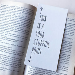 Stopping Point Bookmark