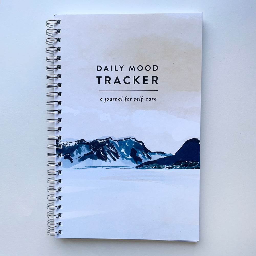 Daily Mood Mountains Notebook