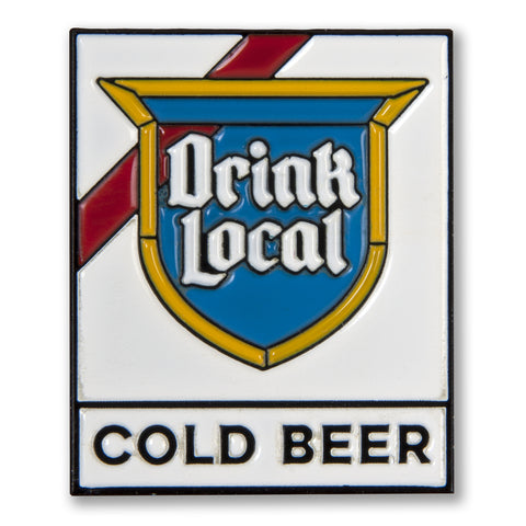 Chicago Drink Local Enamel Pin