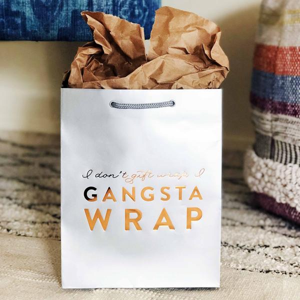 Gangsta Wrap Bag - Steel Petal Press
