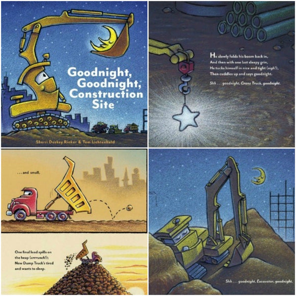 Goodnight Goodnight Construction Site Hardcover Kids Book