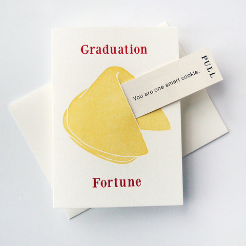 Fortune Graduation Smart Cookie - Steel Petal Press
