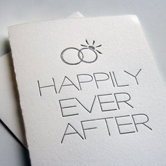 Happy Ever Rings Card