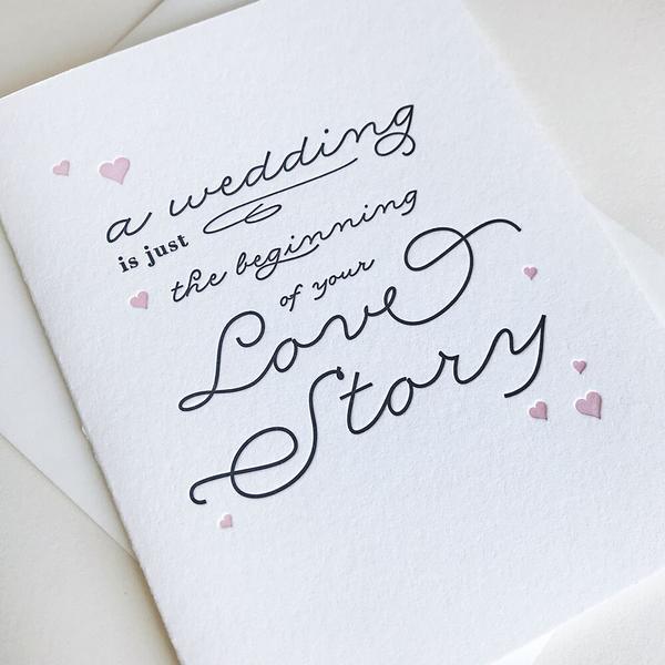 Love Story Card - Steel Petal Press