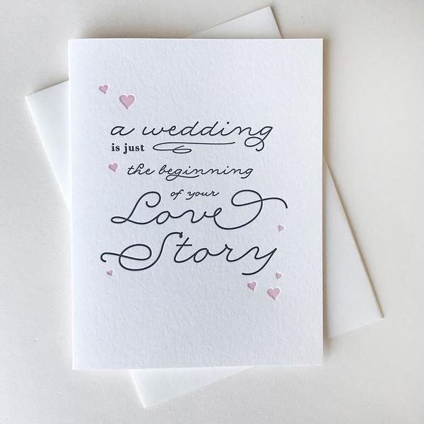 Love Story Card - Steel Petal Press