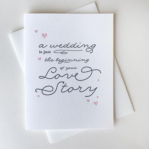 Love Story Card - Steel Petal Press