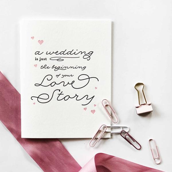 Love Story Card - Steel Petal Press