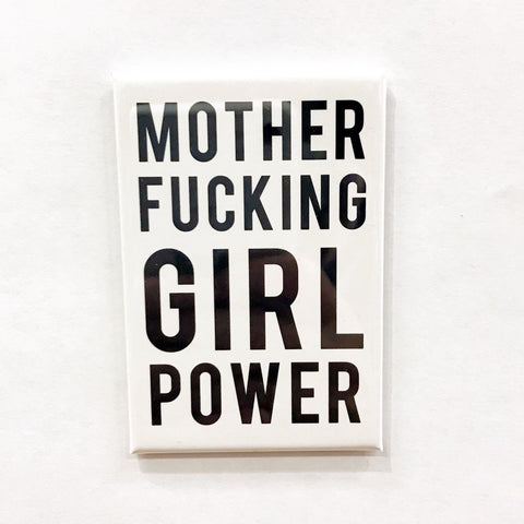 MF Girl Power Magnet - Steel Petal Press