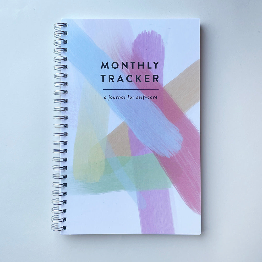 Monthly Rainbow Mood Notebook