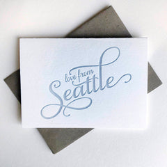 Love from Seattle Card