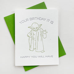 Birthday It Is Card