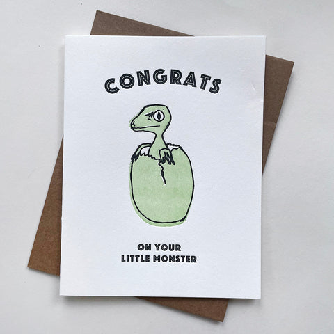 Little Monster Card 