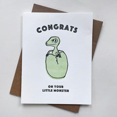 Little Monster Card