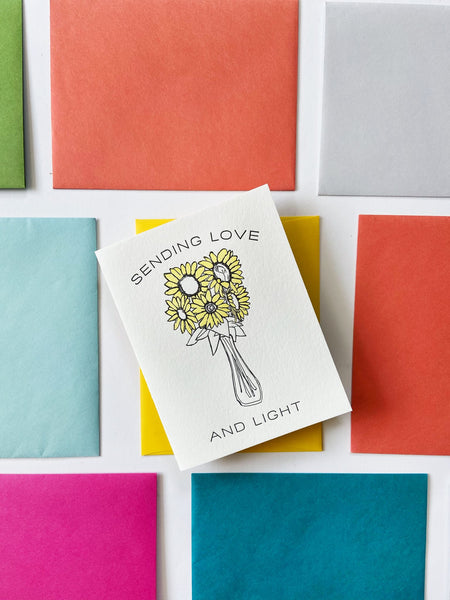 Love and Light Flowers - Steel Petal Press