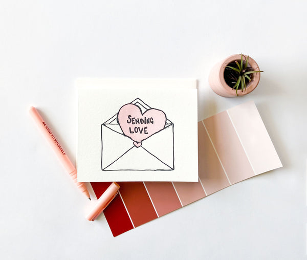 Love Envelope - Steel Petal Press