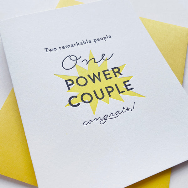 Power Couple Card