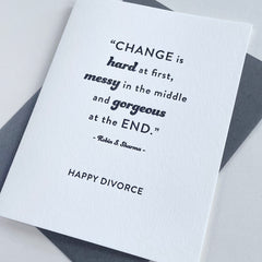 Happy Divorce Card