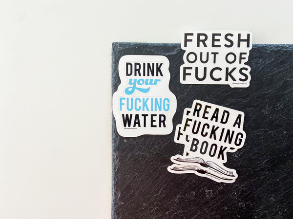 Drink Water Sticker