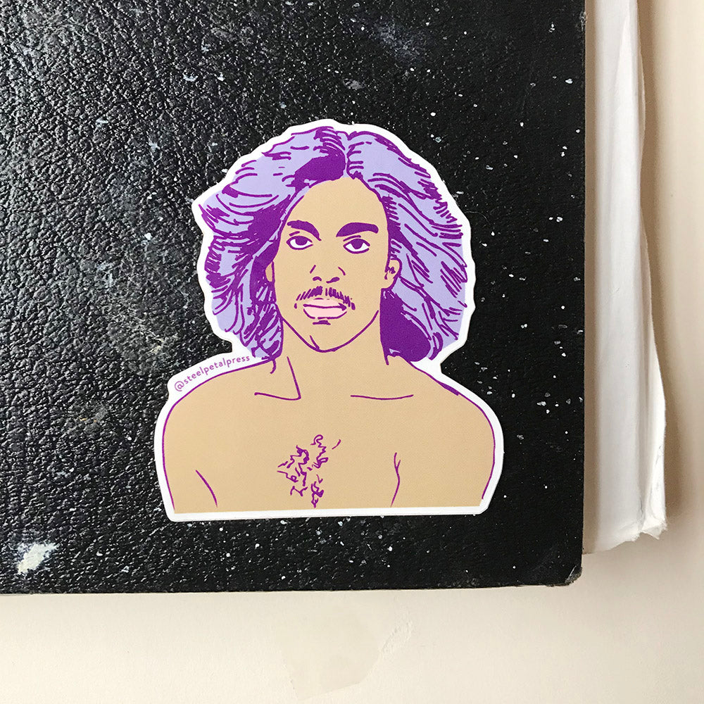 Prince Sticker - Steel Petal Press