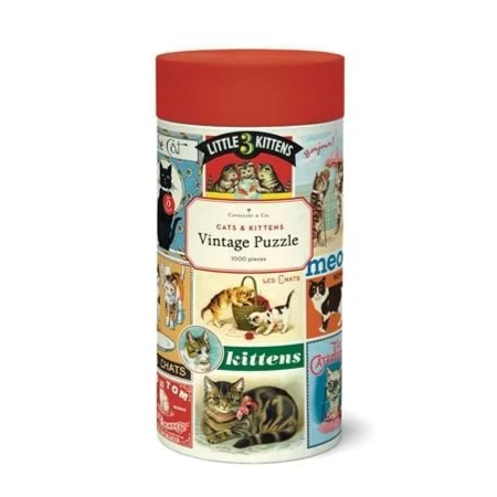 Cats Kittens Vintage 1000 Piece Puzzle