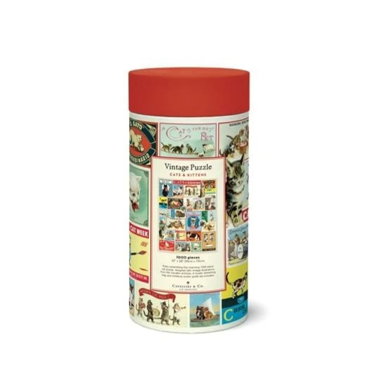 Cats Kittens Vintage 1000 Piece Puzzle