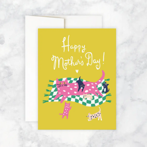 Happy Mothers Day Kitty Mama Card