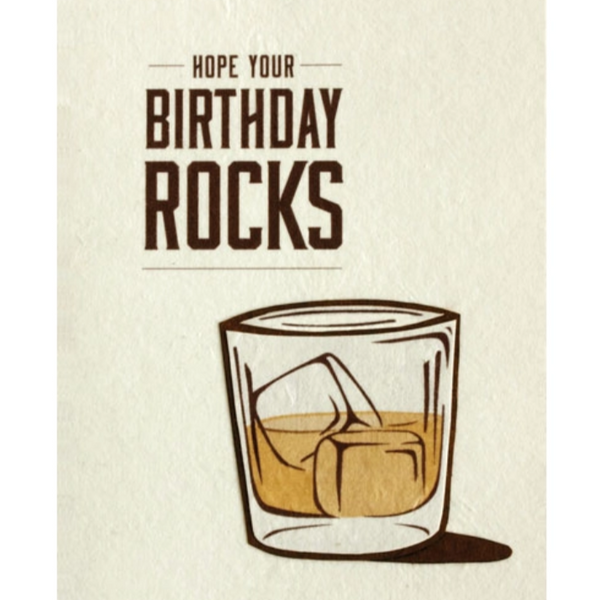 Hope Your Birthday Rocks Card