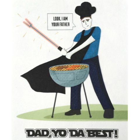 Dad You Da Best Card
