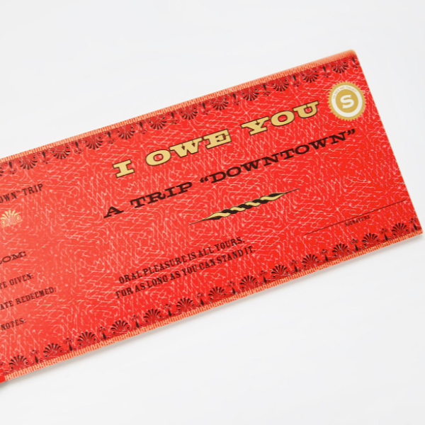 I Owe You Sex Coupon Book