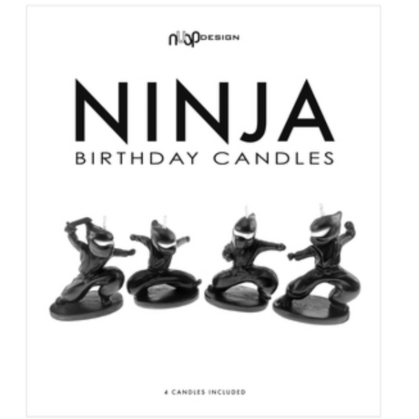 Ninja Candles Box Set of 4