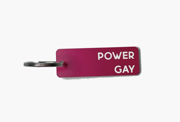 Power Gay Key Tag