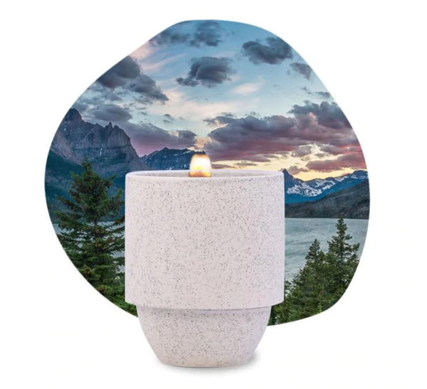 Glacier White: Pine & Hemlock