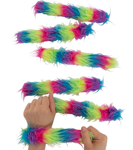 Fuzzy Slap Bracelet