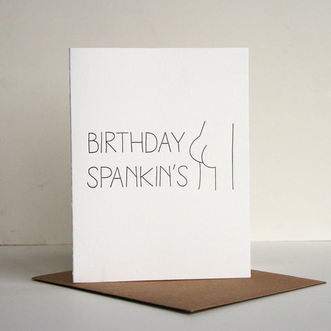 Birthday Spankin's - Steel Petal Press