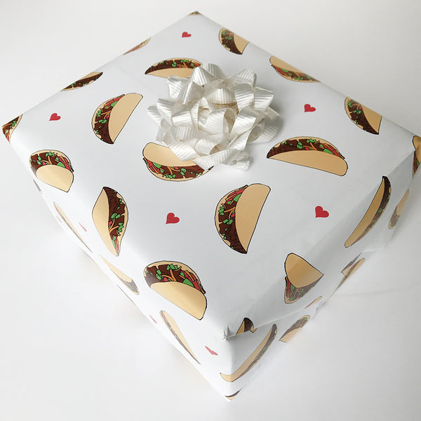 Taco Gift Wrap - Steel Petal Press